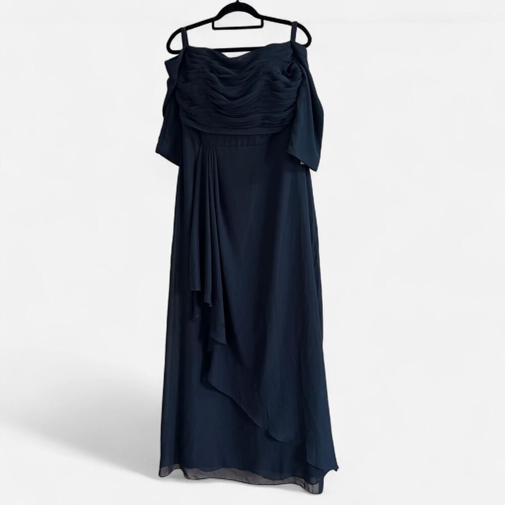 Unbranded Women's Navy and Blue Dress